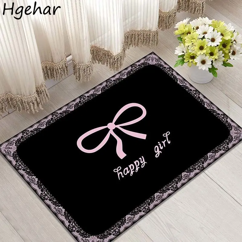 

Bath Mats Non-slip Fashion Home Entrance Doormat Kitchen Living Room Area Small Rug Absorbent Floor Stair Carpeting Bathtub Side