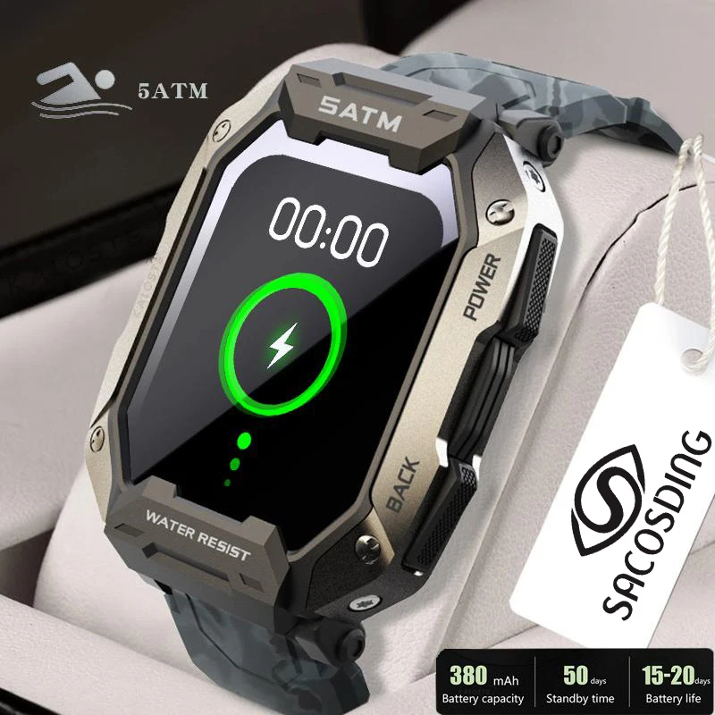 

KALSOTE Smart Watch Men's Swimming Sports Pedometer Fitness Tracker IP68 Waterproof Bluetooth Smart Watch For Samsung Huawei iOS