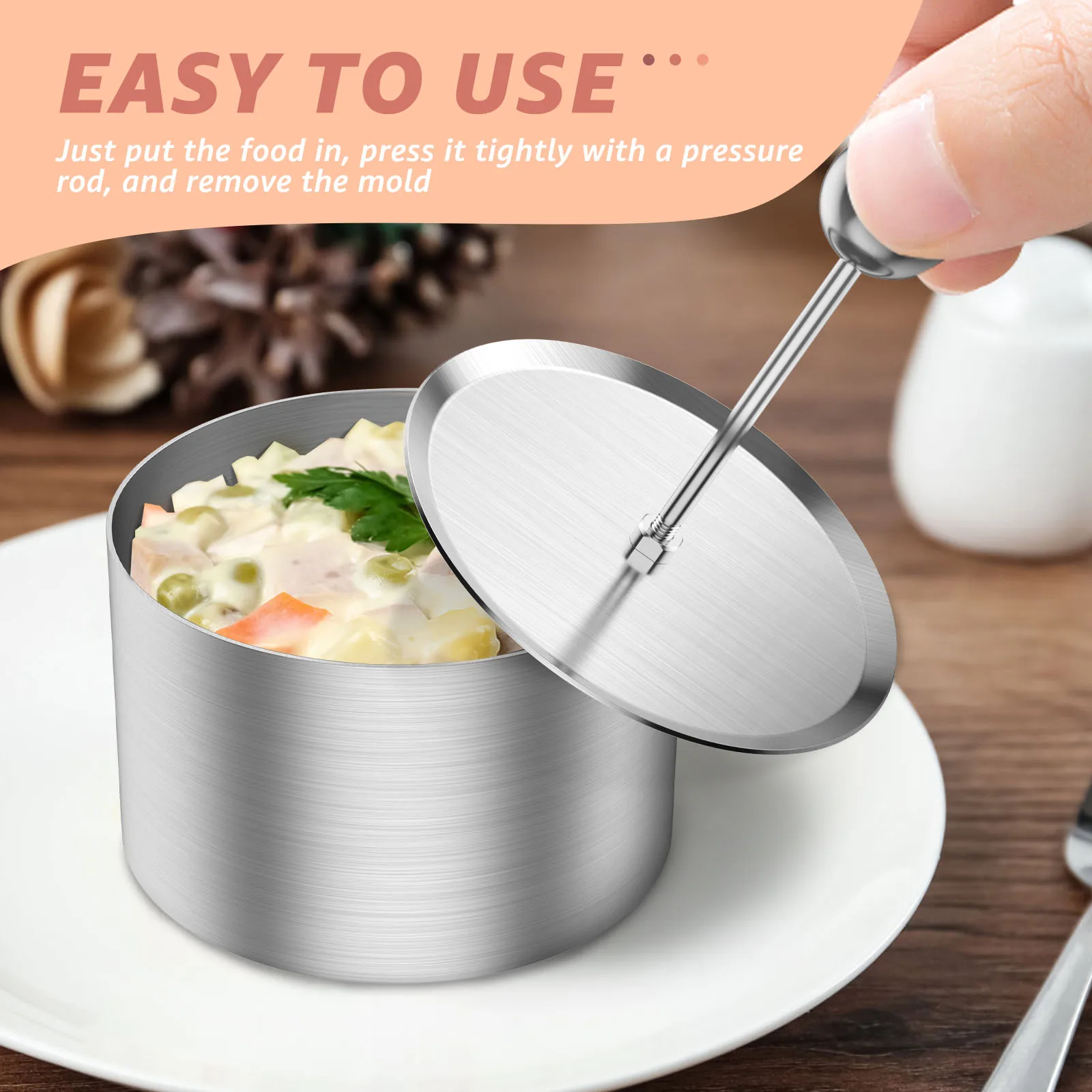 Экологичная круглая форма Onigiri 3 шт. для изготовления рисовых шариков инструменты