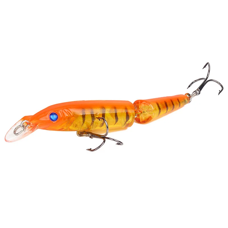 

Multi Sections Wobblers Pike 10.5cm 9g Fishing Lures Isca Artificial Jointed Bait Crankbait Minnow For Fishing Carp Tackle