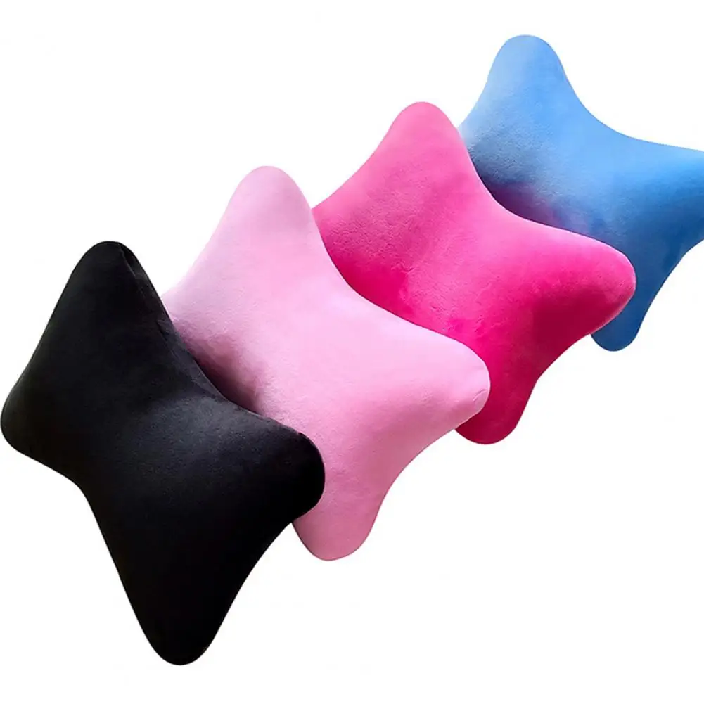 

Neck Pillow Detachable Super Soft Polyester High Elasticity Headrest Cushion Seat Supports Car Interior Accessories