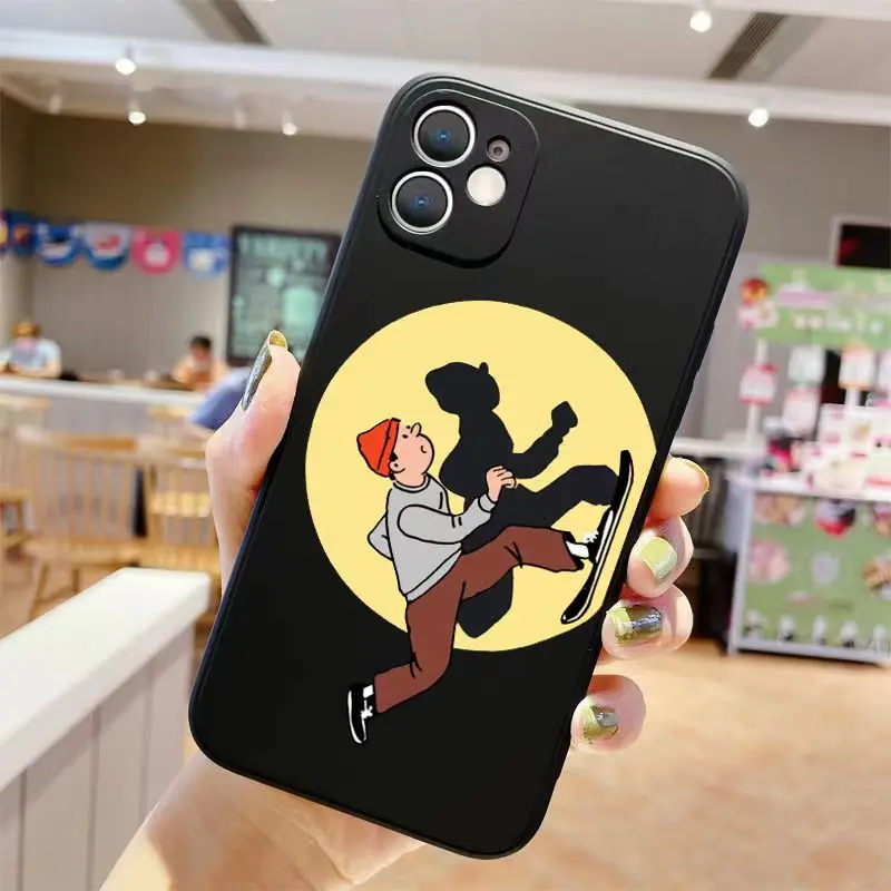 

Running teenager Case For iPhone 13 Case Silicon For iPhone 11 12 13 Pro Max XR 7 8 11 Pro X XS Max Plus Phone Cover
