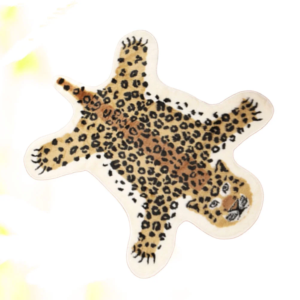 

Rug Carpet Floor Mat Area Animal Rugs Room Living Print Bedroom Washable The Faux Imitation Decorative Non Bedside Cowhide Home