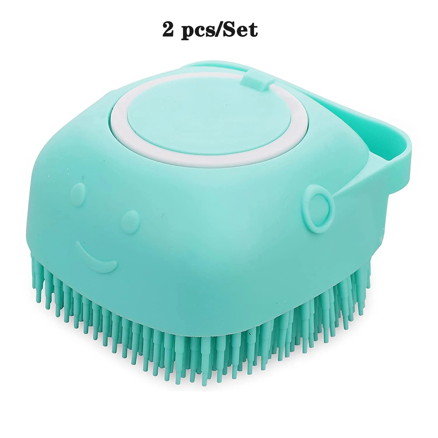 

Soft Silicone Dog Brush Pet Shampoo Massager Bath Brush Bathroom Puppy Dog Cat Washing Massage Dispenser Grooming Shower Brush