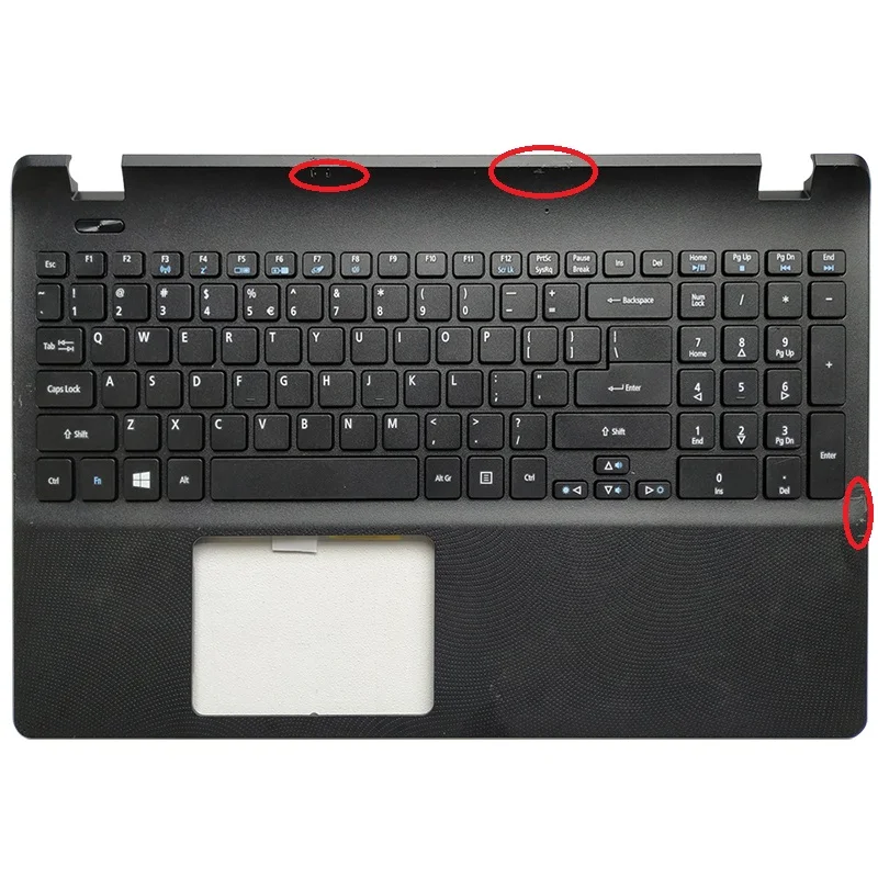 

90% NEW US keyboard FOR Acer Aspire E15 ES1-512 Laptop Palmrest with US Keyboard