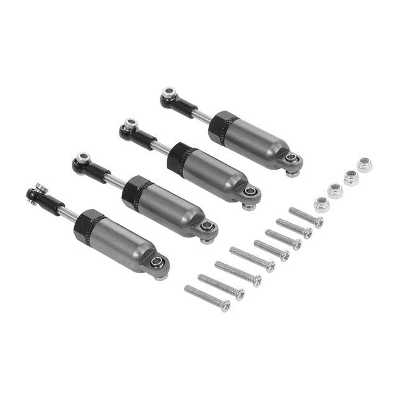 

4Pcs Alloy Shock Absorber for WPL 1:16 Henglong C-14 C-24 Pickup Crawler Half Truck RC Car Spare Parts Upgrade Modified Parts