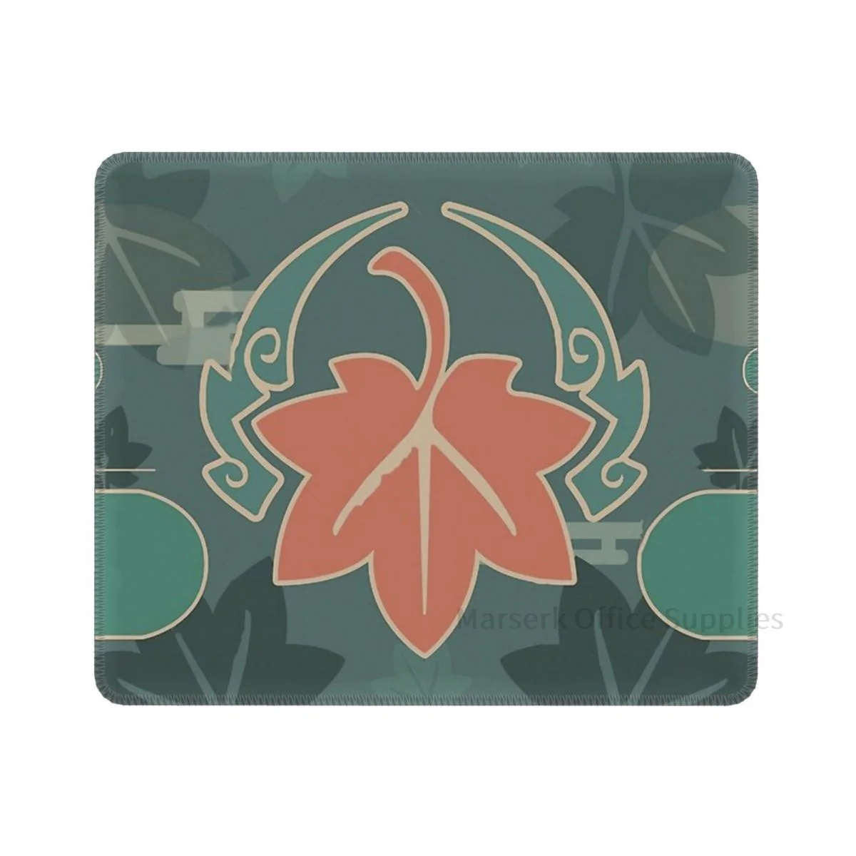 

Ударный коврик для мыши Genshin, дизайн со значками казухи, компьютерная игровая клавиатура, Настольный коврик, персонализированный резиновый ...