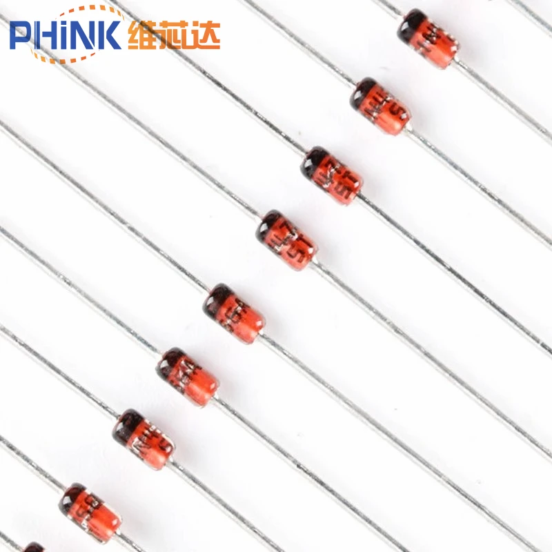 50 шт. 1N4758A 1N4756A 1N4752A 1N4751A 1N4749A 1n474747a 1N4746A 1N4745A 1N4744A 1N4743A 1N4742A 1N4741A DO-41 1 Вт Диод Зенера