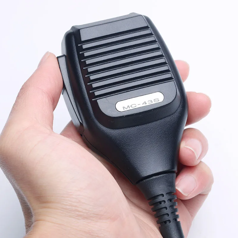

Handheld Speaker Mic Microphone PTT MC43S Round 8 Pin 8pin for Kenwood Two Way Radio Walkie Talkie TS 480HX 990S 2000X TM-231