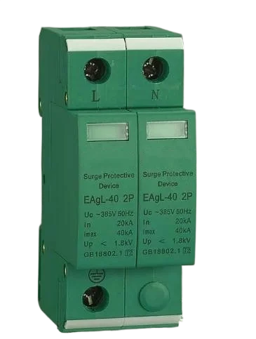 2P DC SPD 500 в 800 в 1000 в 1200 в 1500 В 20 ка ~ 40 кА Din-рейка Солнечная уличная Защита от перенапряжения