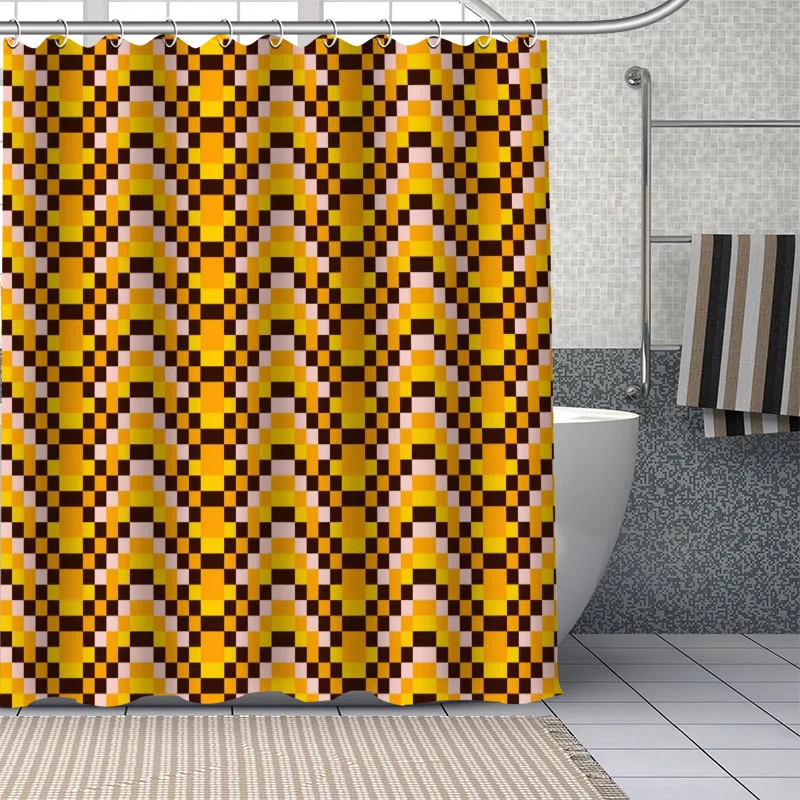 

Curtain Hippie Room Decoration Home Decoration Ethnic Floral Shower Children's Bathroom Shower Curtain Bathroom Accessories