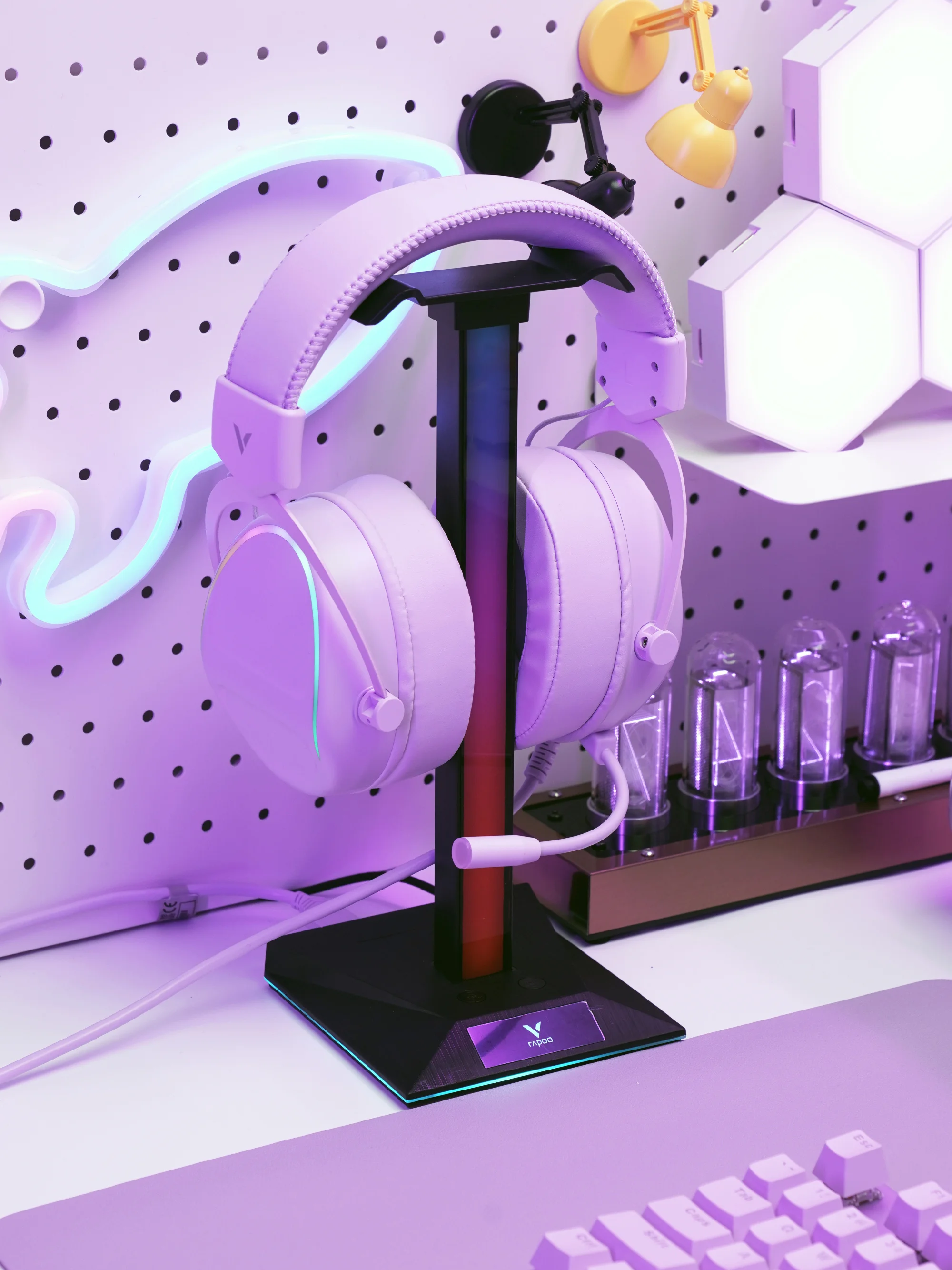 Проводная гарнитура Rapoo VH650 USB 7 1 виртуальный канал RGB профессиональные игровые