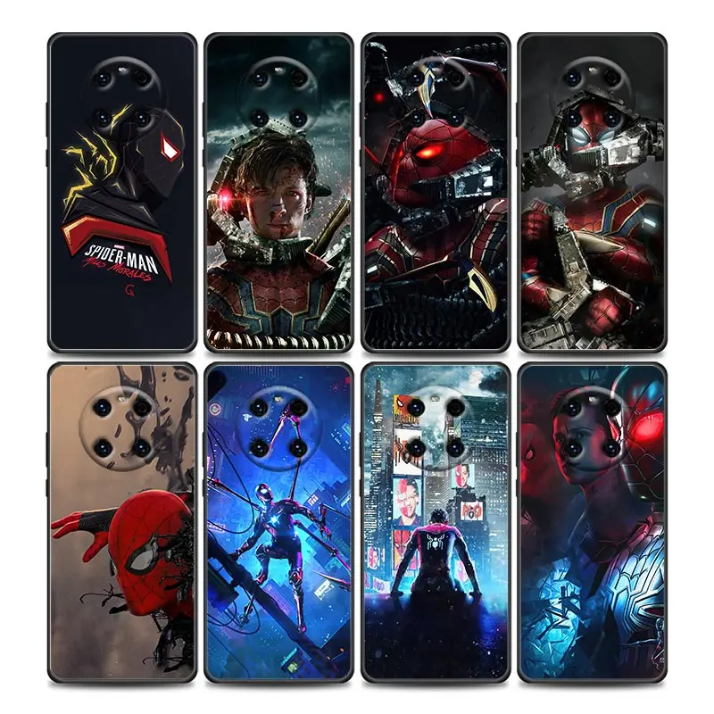 

Marvel Spider Man Avengers Anime Phone Case For Huawei Mate 10 20 40 40Rs Y6 Y7 Y7a Y8s Y8p Y9a Enjoy 20e 2019 Lite Pro Plus 5G