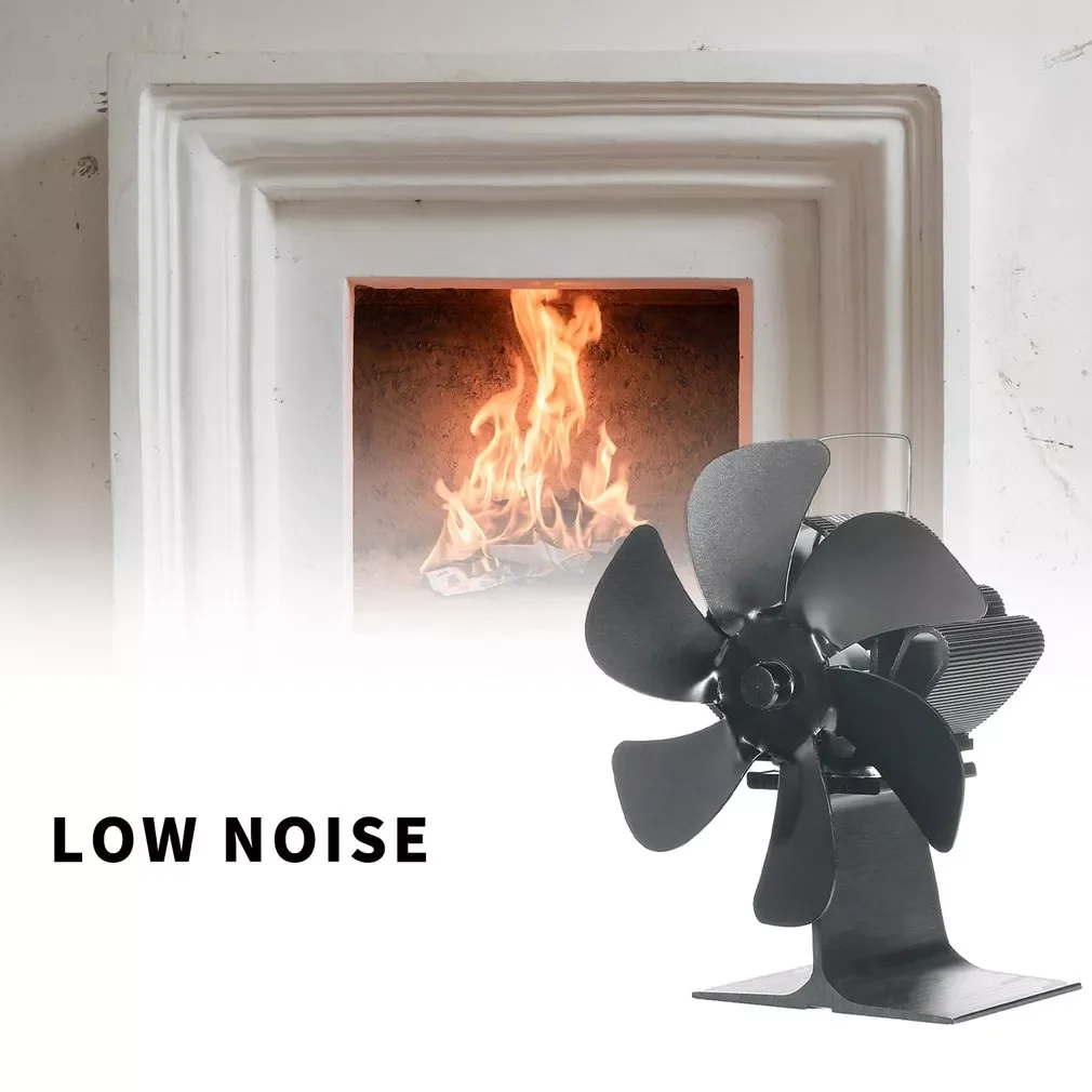 Новый тепловой вентилятор портативный воздуховод 6 лопастей бесшумный из