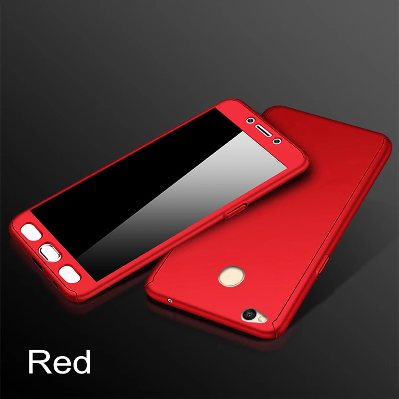 

Full Cover 360 Degree Phone Case For Xiaomi 8 9 10 Lite Protector Hard Case For Mi 8 8SE A1 A2 A3 PC Case With Tempered Glass