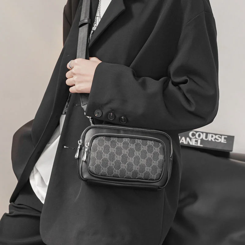 

Сумка на одно плечо многофункциональная модная Корейская версия мужская сумка модная маленькая сумка женская роскошная дизайнерская сумка