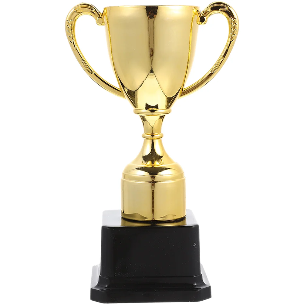 

Children's Small Trophy Supply Reward Plastic Trophies Kids Chic Prize Delicate Party Favors Gold Winning Prizes Plastic Playess