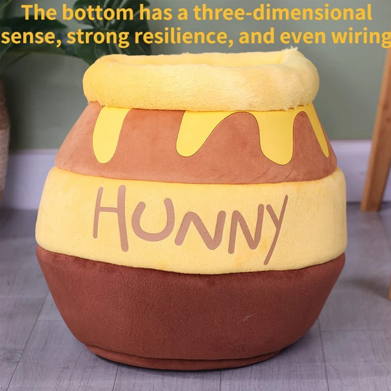 Домик для кошек в форме медового горшка милая Удобная Лежанка домашних питомцев
