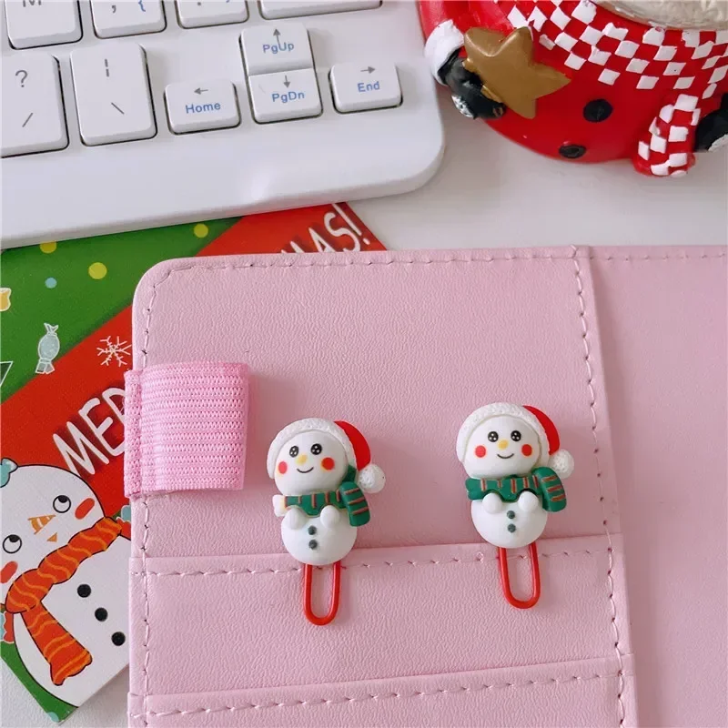 

Рождественские металлические зажимы 2 шт.