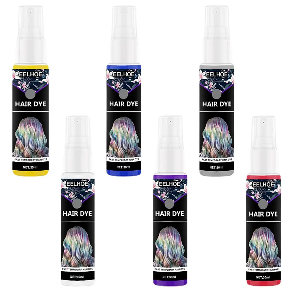 Hair Dye Non-Sticky Disposable Concealer Party Quick Temporary for Men Women