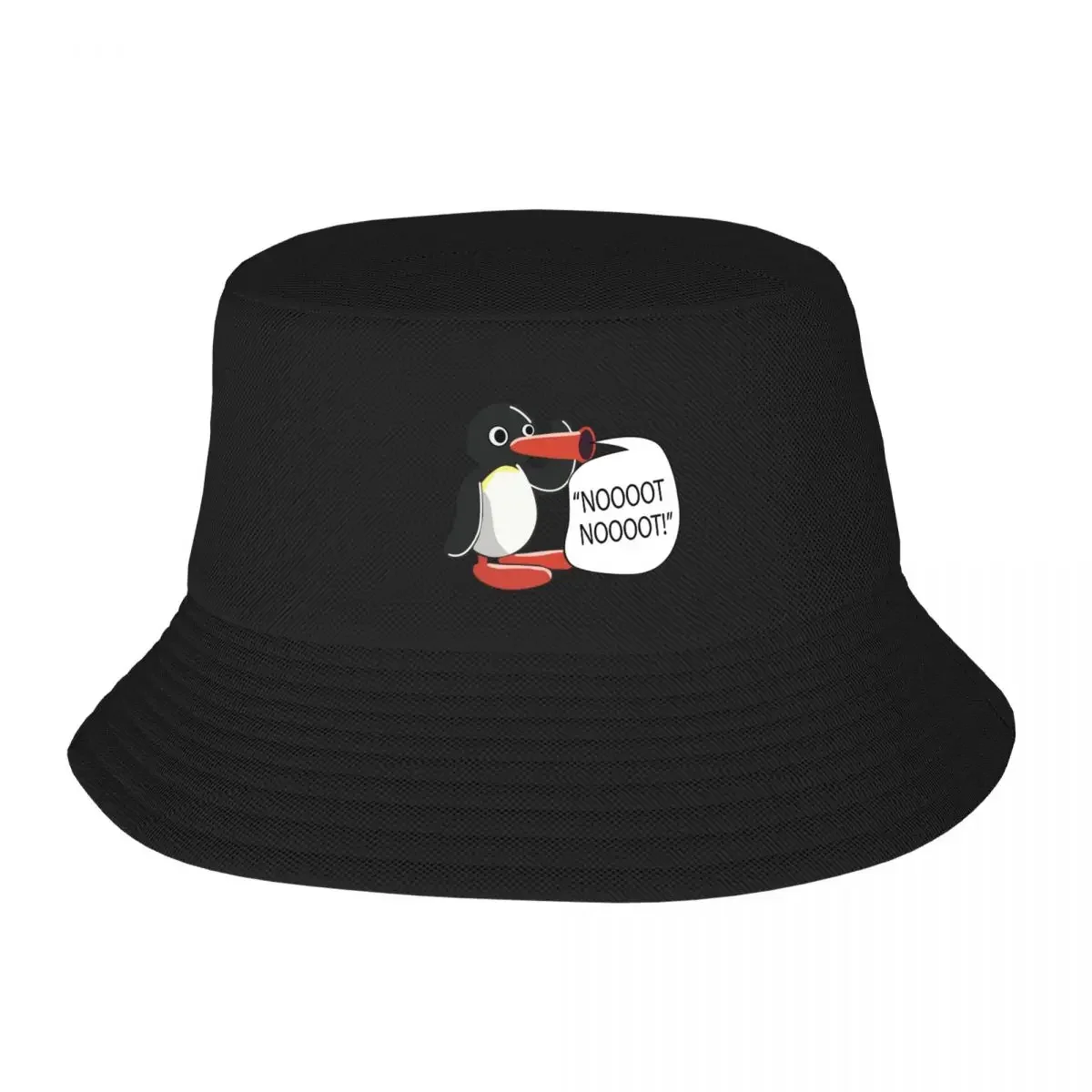 Панама для мужчин и женщин Легкий головной убор в стиле Пингвин ноу пингвин