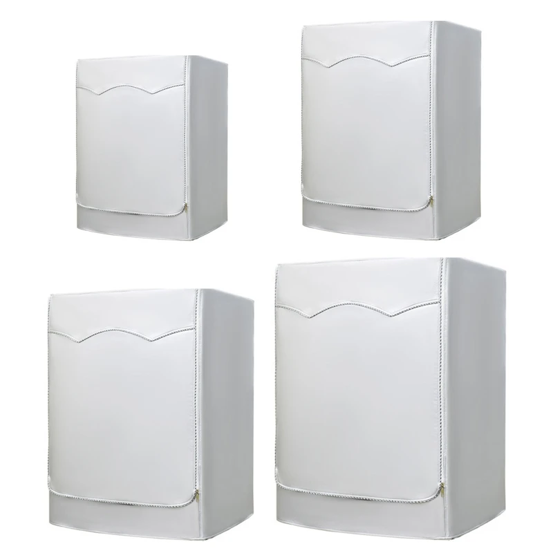 

68UE Washing Machine Cover Waterproof Front-Loading Fully Automatic Roller Washer Oxford Cloth Laundry Dryer Dustproof Sunscreen