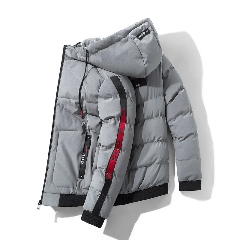 Winter Men's Down Jacket Outdoor Hooded Thicken Men Winter Male Jacket Parka Windbreaker Coat Oversize Men Down Jackets Overcoat