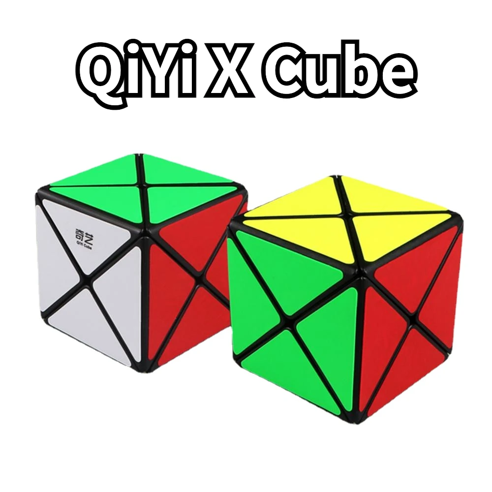 

[Funcube] QiYi X Cube Xcube X-образный магический куб 2x2x2 оригинальный Cubing Speed 2x2 необычная форма Куб-головоломка игрушки черный