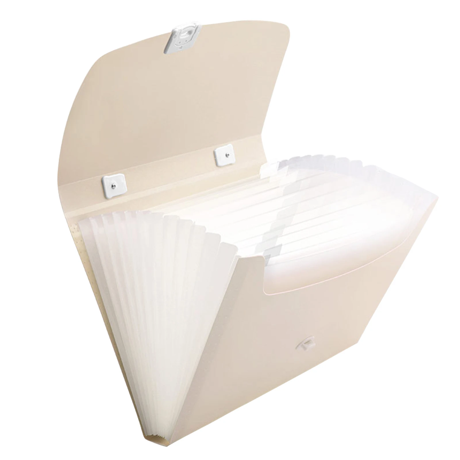 

A4 Size Multi Pockets Solid Expanding File Folder Desktop Anti Lost Home Office With Handle Accordion Portable Waterproof School