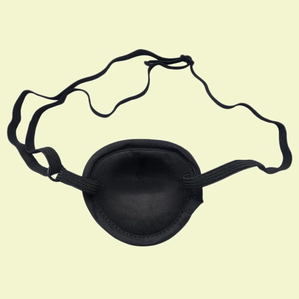 

Eye Single Patch Black Eyepatch Lazy Adults Pirate Stretchy Effective Adult Dog Relief Elastic Shape Concave Pediatric Soft