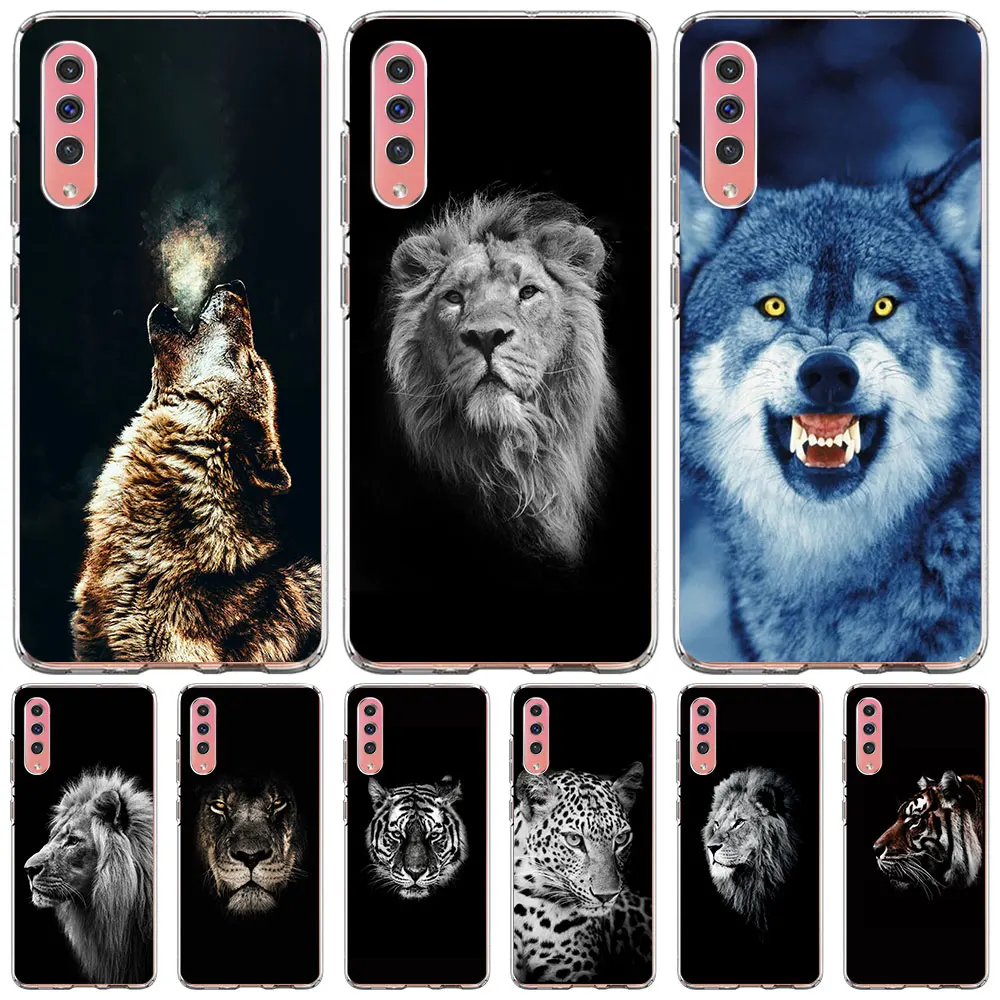 

Чехол с животными Король тигр лев лиса для Samsung Galaxy A10 A50 A50s A20 A30s A10s A20e A70 A70s A30 A20s A40, мягкий чехол для телефона из ТПУ