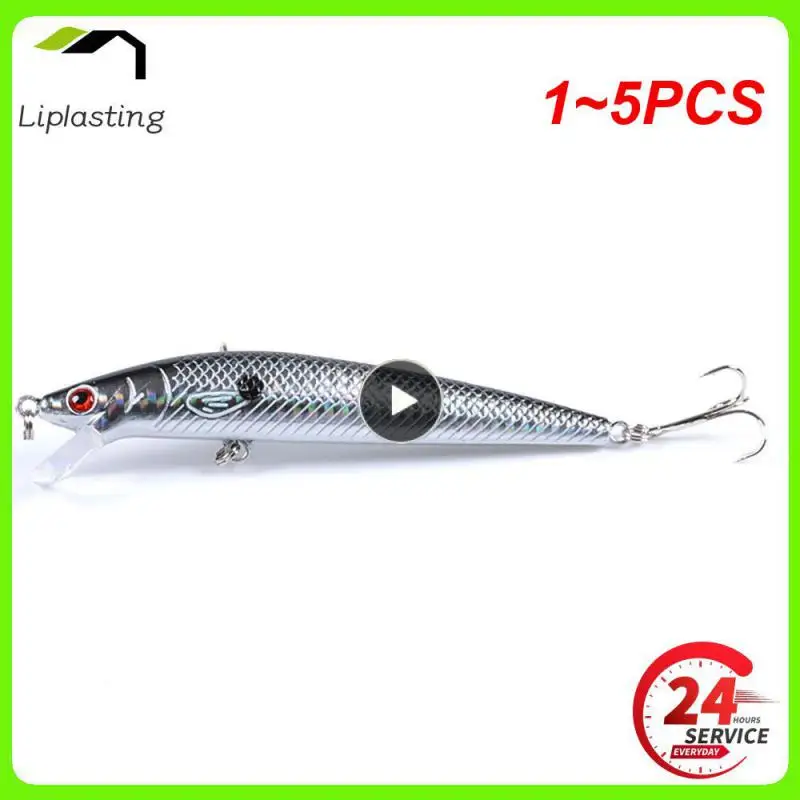 

1~5PCS Minnow Fishing Lures 14g/23g Crankbait Wobblers Perch 3D Eyes Artificial Hard Bait Pike Carp Bass Floating Swimbait Pesca