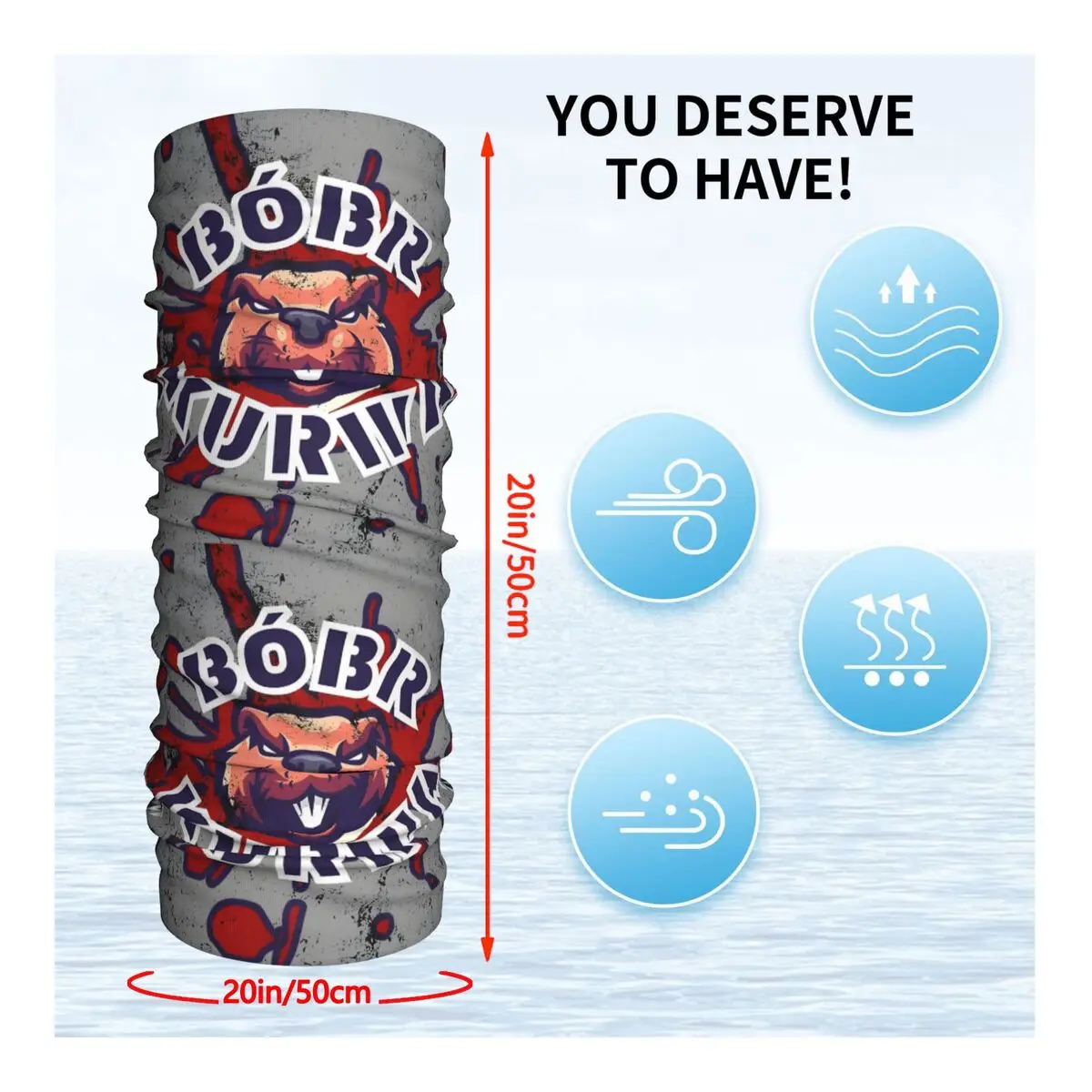 Страшный шарф шейный платок Шейная маска для лица из полиэстера