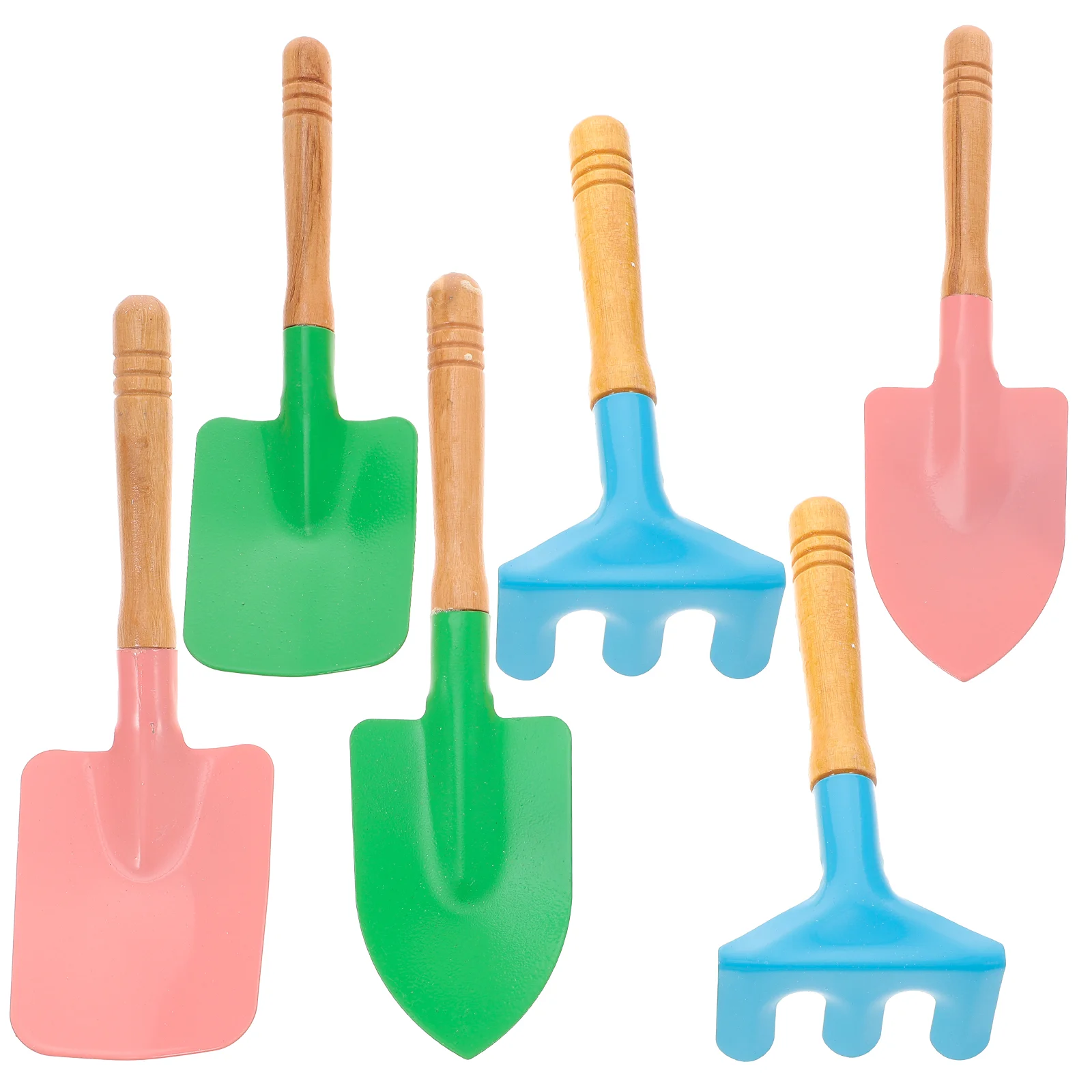 

Детский садовый инструмент, набор инструментов для садоводства, игрушка из настоящего пластика, мини-пляж, набор металлических деревянных ...