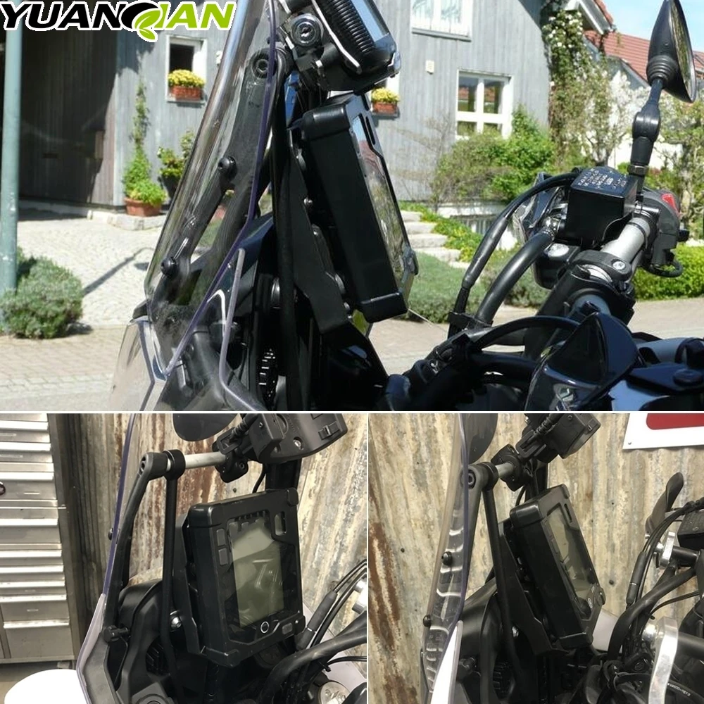 Противовибрационная головка, установленная для YAMAHA Tenere700 Tenere 700 T7 Rally 19-2021, навигационный антивибрационный кронштейн, поддержка стабилизации встряхивания (art.: 3920ca3c8dde5) - 3920ca3c8dde5