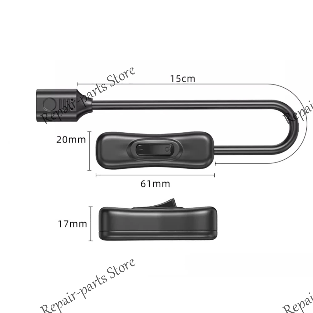 Удлинительный Кабель USB 3 0 1 шт. со штекером ВКЛ./ВЫКЛ. женский маленький кулер