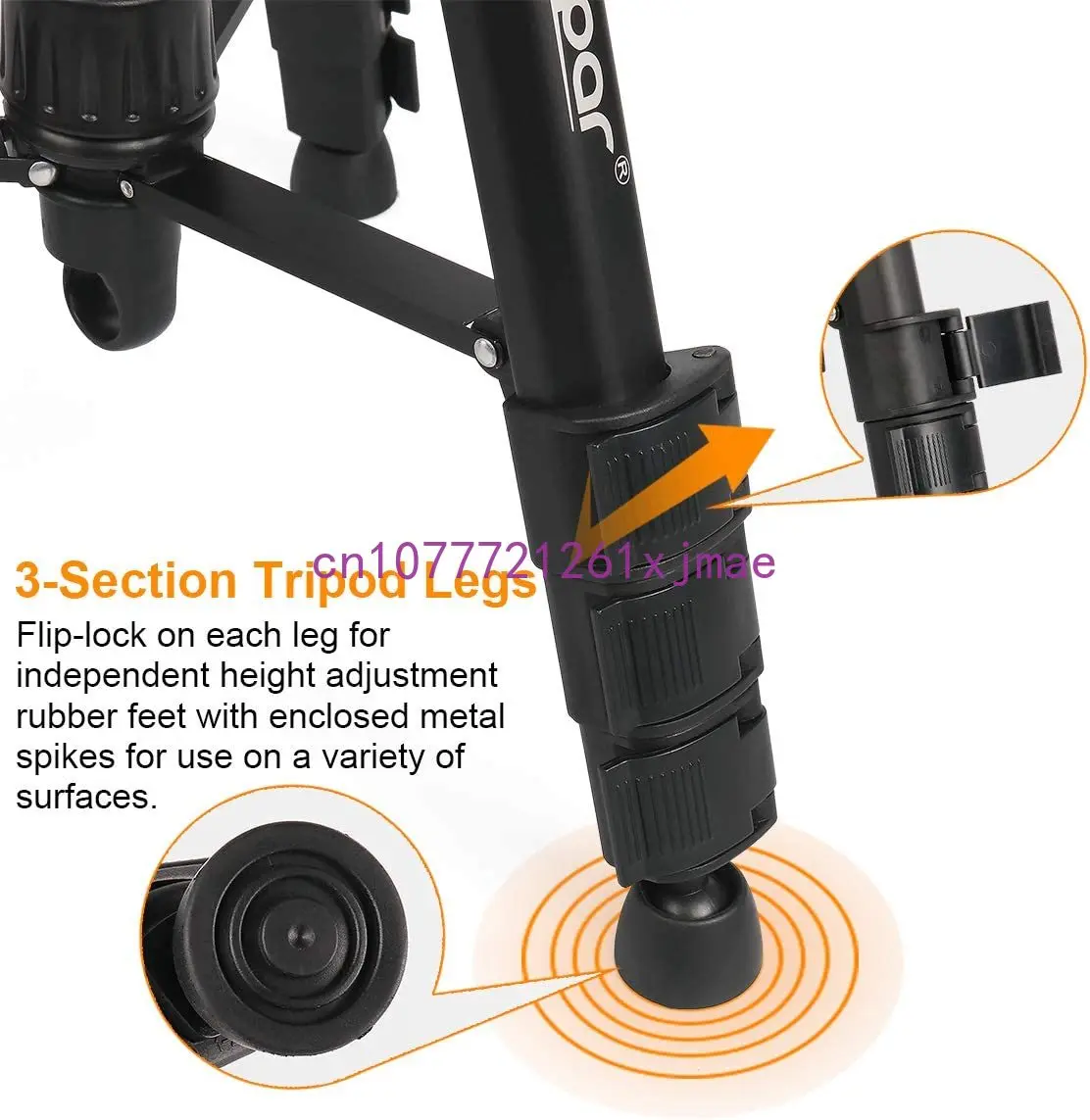 Huepar вращающийся TPD14 с пузырьковым уровнем винтовое крепление 1/4 дюйма 5/8