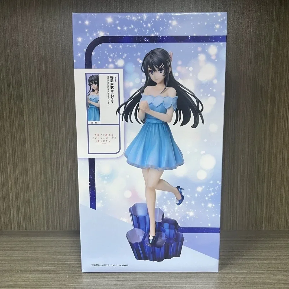 Фото В наличии ElCOCO Seishun Buta Yarou Wa Bunny Girl Senpai No Yume Wo Minai Sakurajima Mai 1/7 Houseki Ver. Фигурки-модели 27 см №3