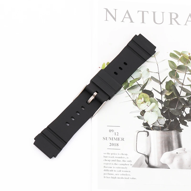 Watch Accessories for Luminox 0200 3901 7050 Series 21mm rubber waterproof sports strap for men and women