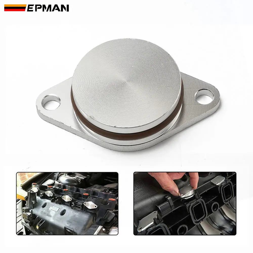 EPMAN 1 x 33MM Aluminium Swirl Flap Blanking Replacement Bungs For BMW 320 330 520 530 525 535 730D Intake Manifold TKXLB002B