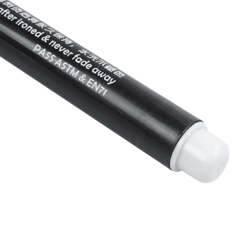 2 X Fabric Marker Pens Permanent Colors For DIY Textile Clothes T-Shirt Shoes White |