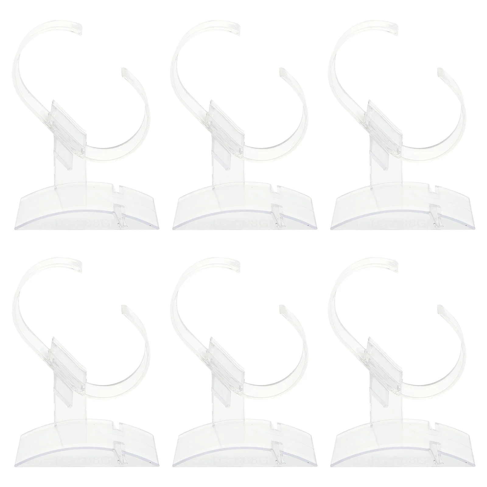 

Подставка для часов, держатель для часов, прозрачный акриловый браслет, наручный стеллаж, браслет с кристаллами, браслеты, часы, манжеты, дер...