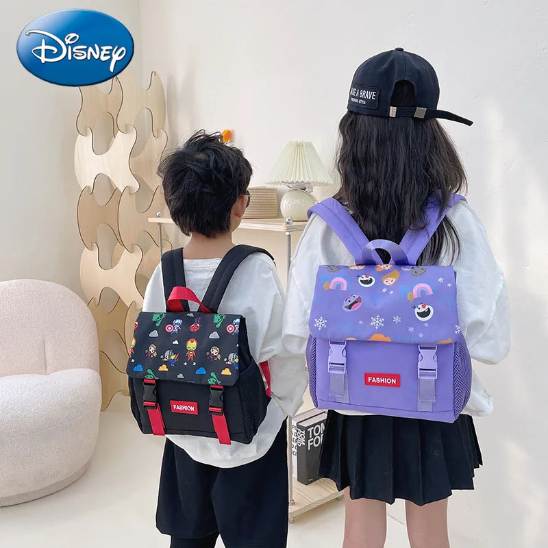 

Disney 2023 New Children's Backpack Spider-Man Cartoon Fashion Boys and Girls Schoolbags Large Capacity Kindergarten Schoolbags