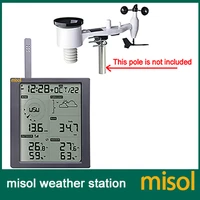 misol weather station connect to wifi data uploading to web wunderground wn1900