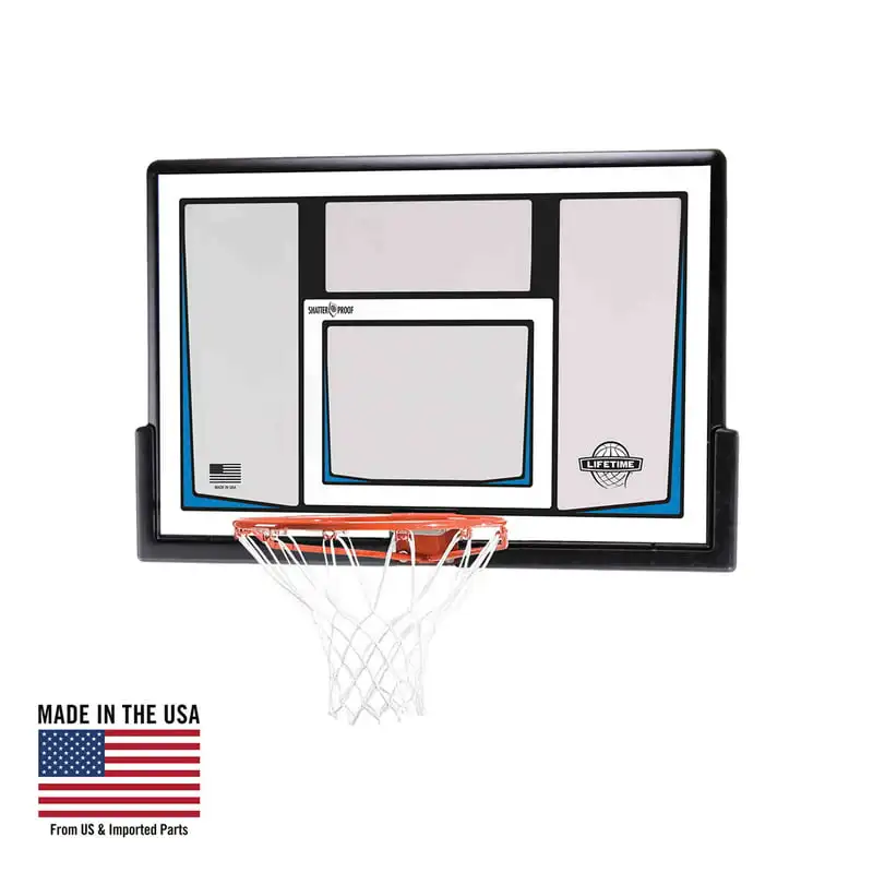 

In. Polycarbonate Basketball Backboard and Rim Combo, 90086