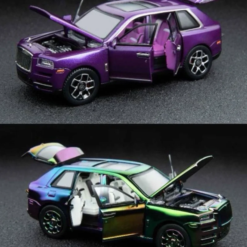 Фото Литая под давлением модель автомобиля из сплава Rolls-Royce Cullinan в масштабе 1:64 с полным приводом №1