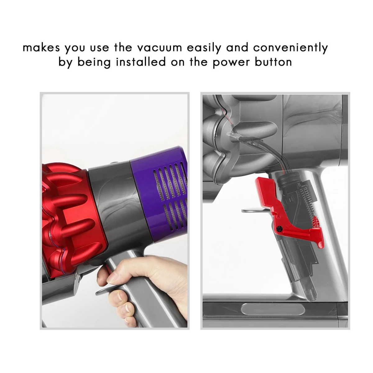 2 шт. сверхсильный триггерный переключатель питания для пылесоса Dyson V10 V11 замена