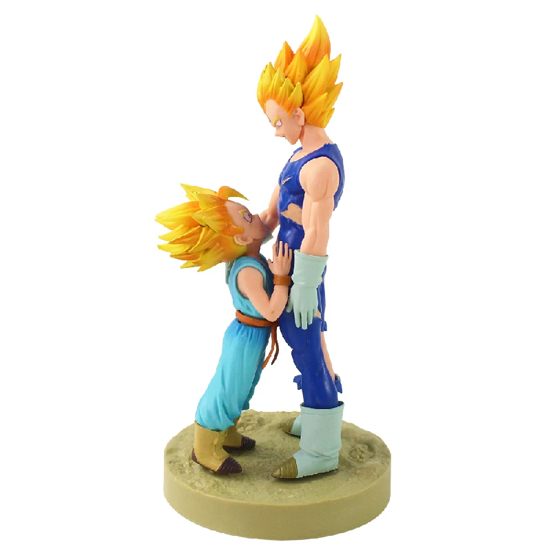 

Экшн-фигурка из аниме «Драконий жемчуг Z», супер сайян, Вегета, торанкусу, плавки, отец и сын, ПВХ модели кукол, коллекционные игрушки, подарки