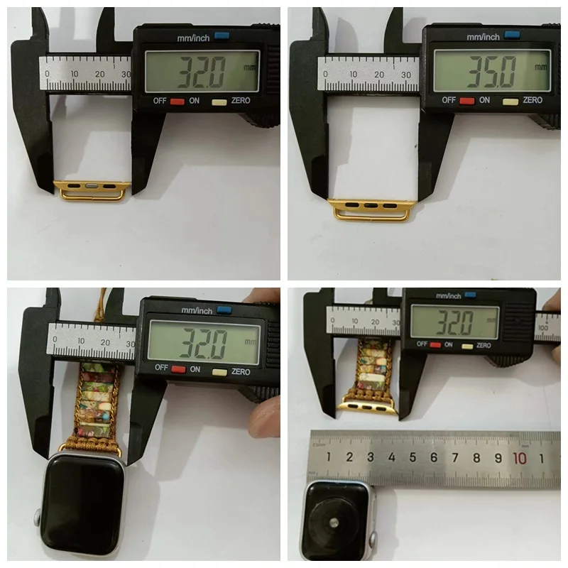 Bohemian Watch Band Women Tiger Stone Bead Woven Watch Band Bracelet Strap for Apple Watch Retro Jewelry Multi Wrap BraceletGift