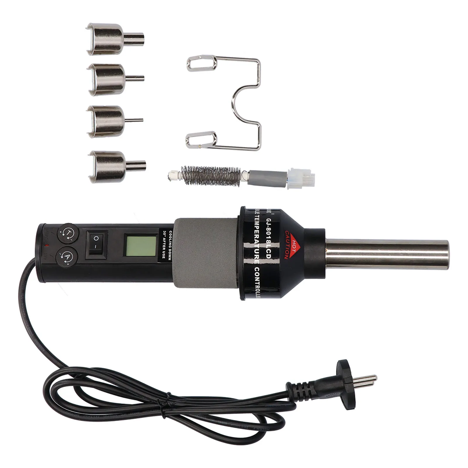 

220V LCD digital Heat gun Hot Air Gun Desoldering Soldering solder Station Adjustable IC SMD BGA SAIKE GJ-8018LCD